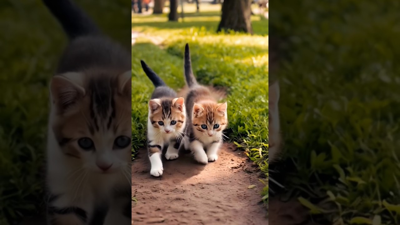 cute kittens playing adorable video #cat #kitten #cutecat #cats #catvideos #pets #trending #shorts