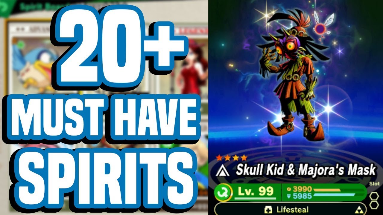 20+ MUST HAVE Spirits In Smash Bros Ultimate