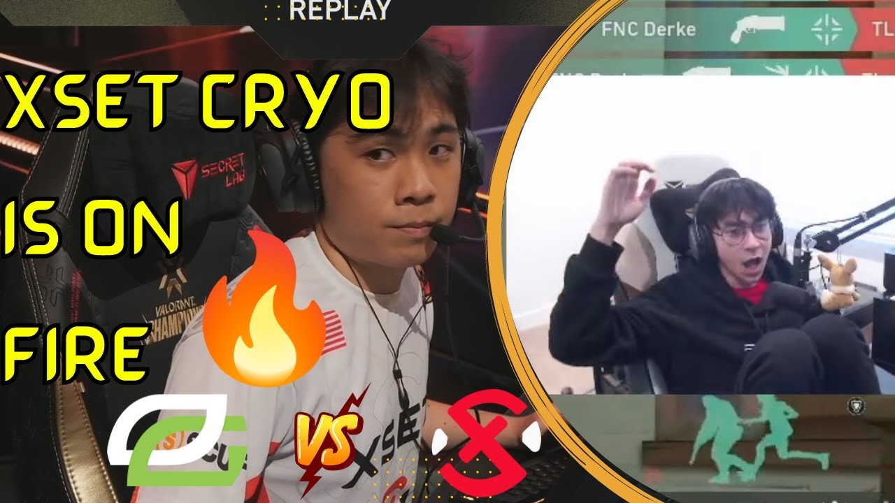 XSET Cryocells 4K Against Optic Gaming on VCT