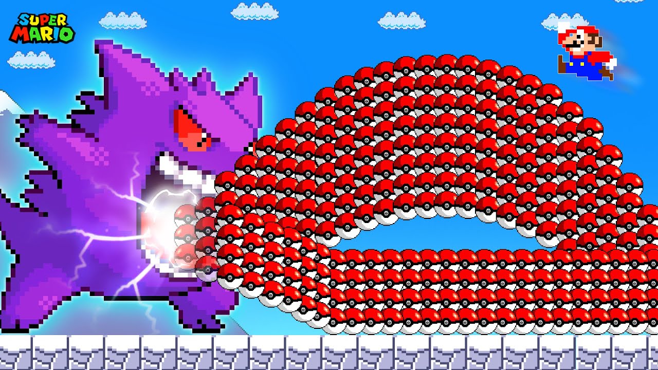 When Mario Escape 9999 Pokeballs Madness in Pokemon Calamity