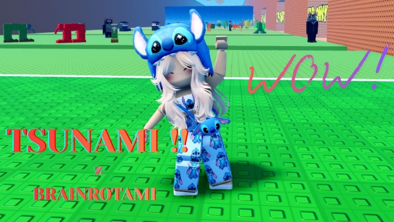 Roblox - Uciekam przed Tsunami! BRAINROT
