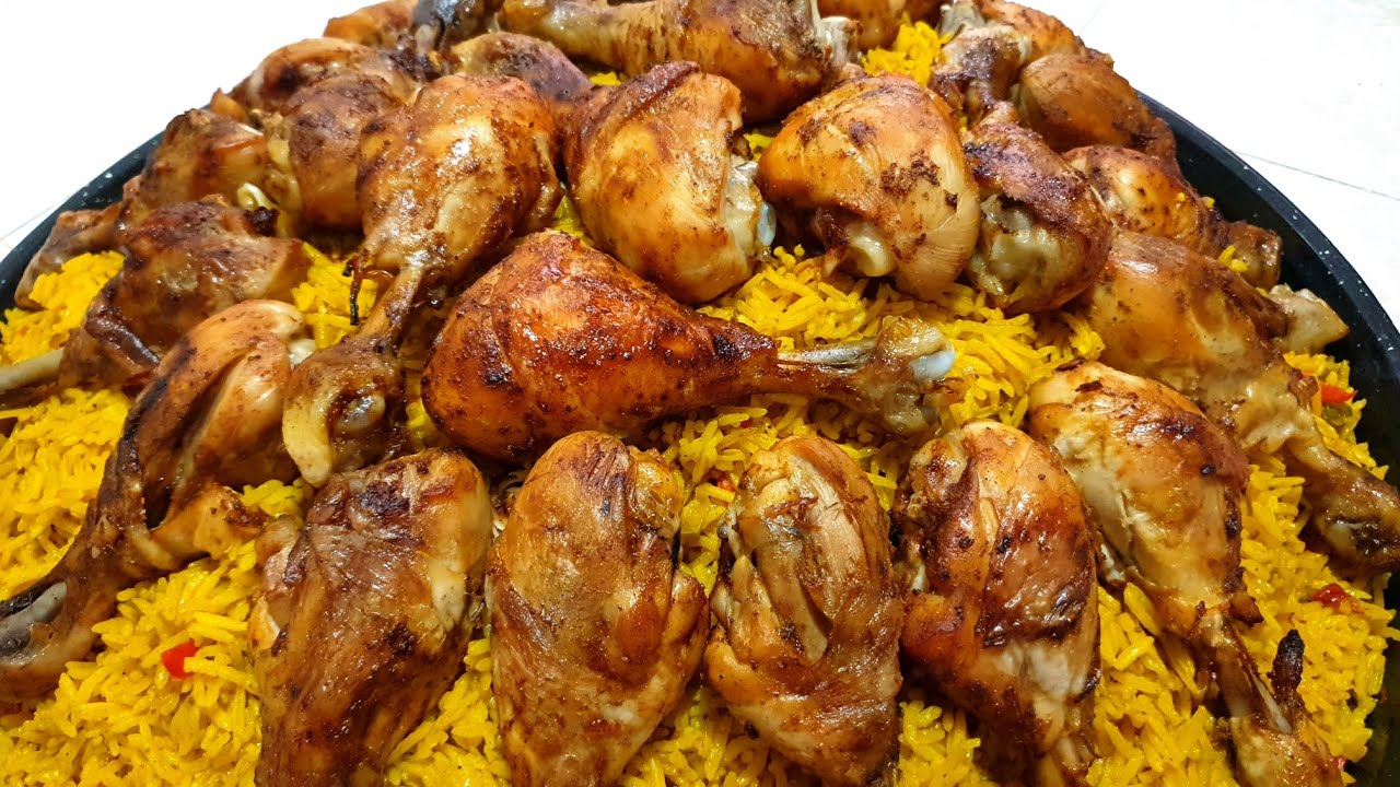 منسف كبسة بالدجاج بأبسط وأطيب وألذ طريقة 😋💛