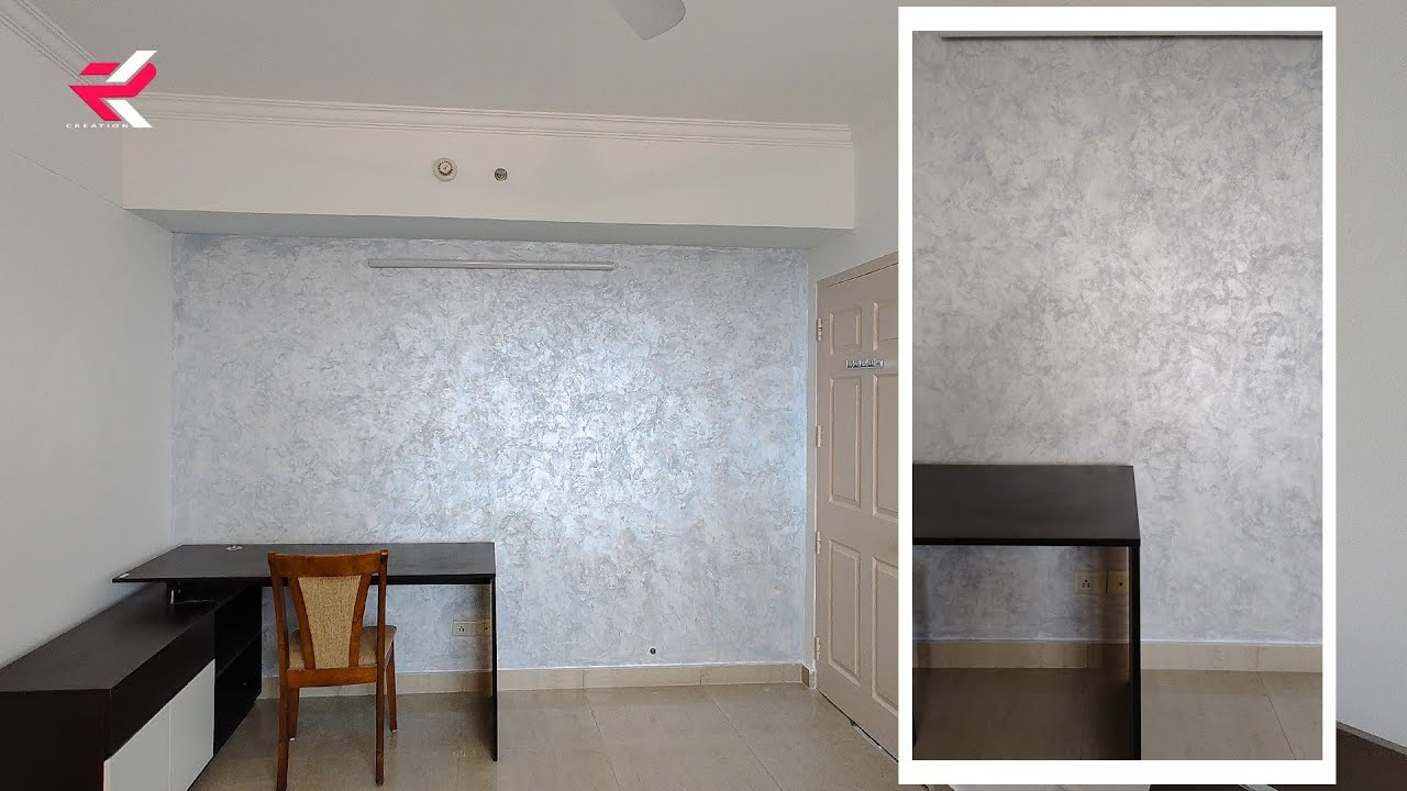 NEW Pattern Royale play Dune halo || Asian paint's ° Bedroom wall Texture painting