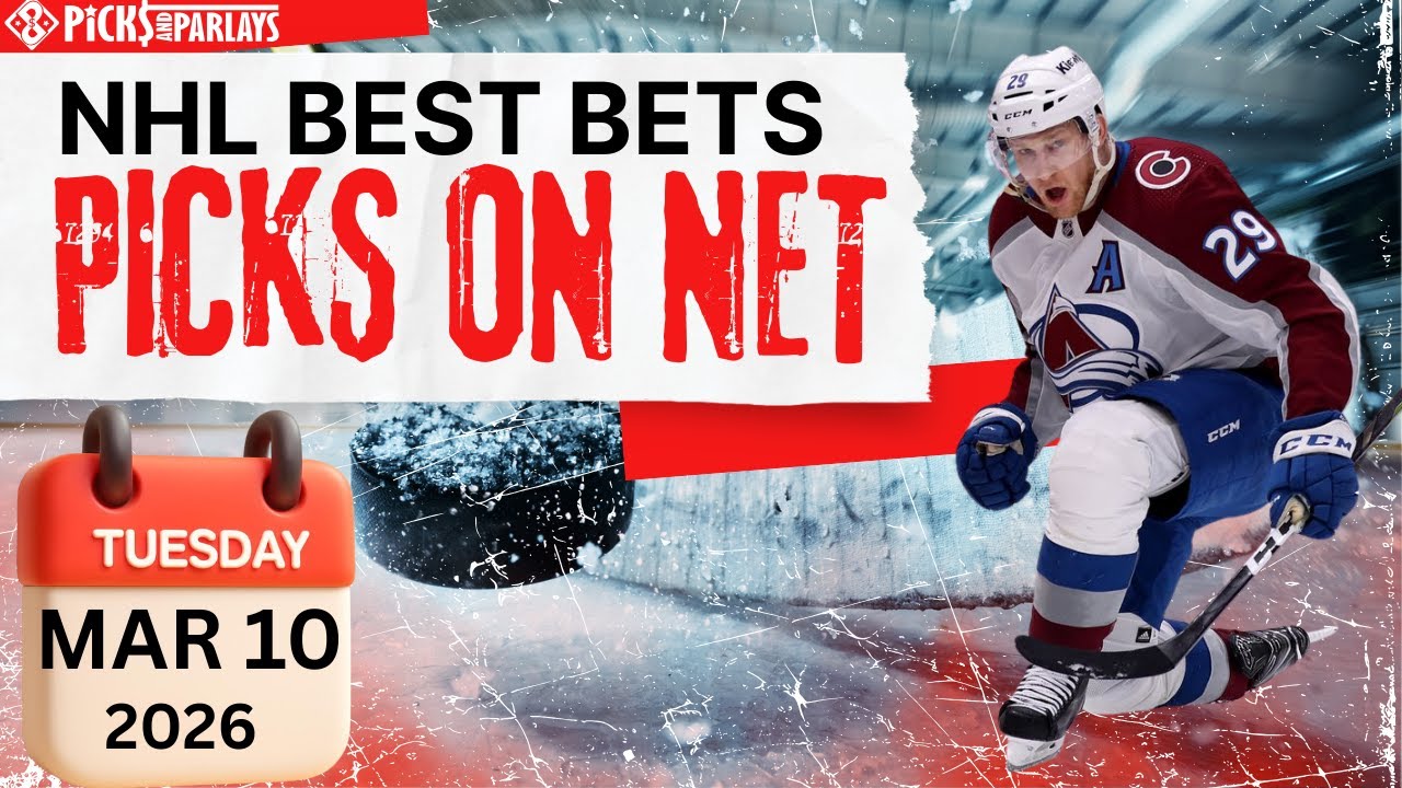 Picks On Net | NHL Picks and Stats | Best NHL Picks for Tuesday Mar 10, 2026