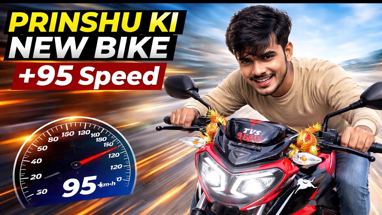 My friend new bike 95+ speed
