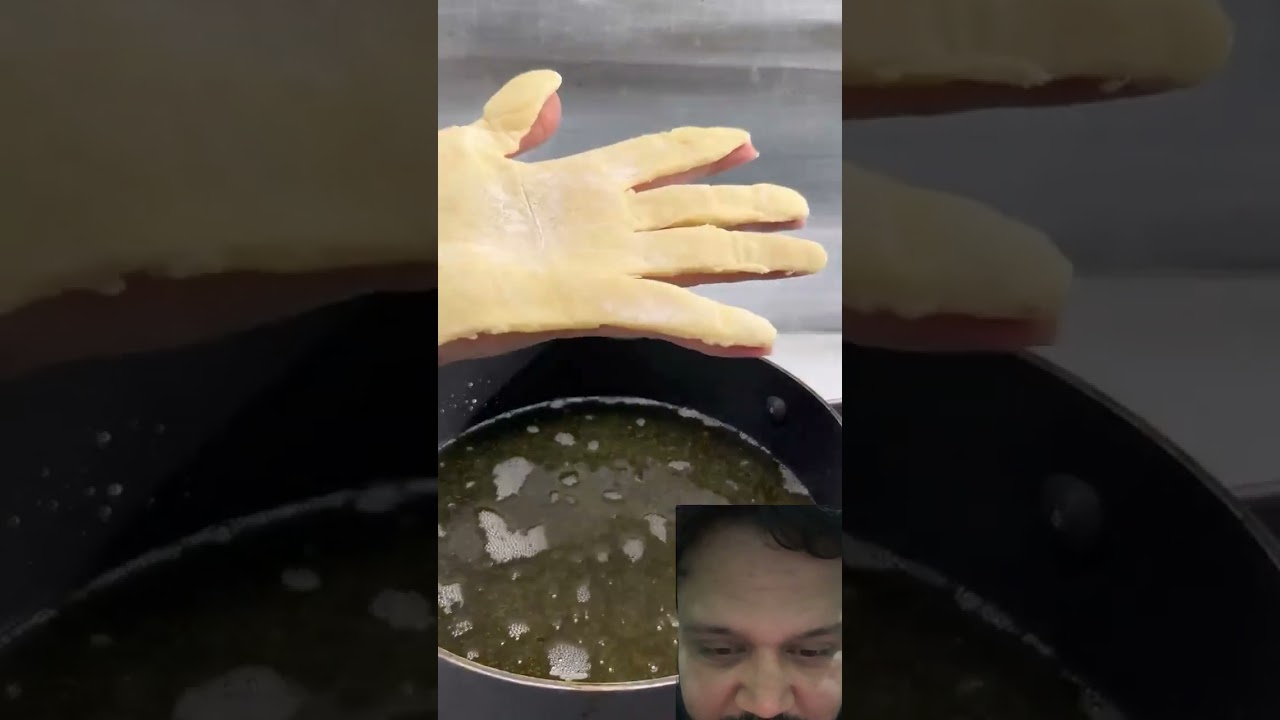 Fry HAnd shaped donuts making #food #kidstreat #recipe #donutlove #cooking #donuts #foodie