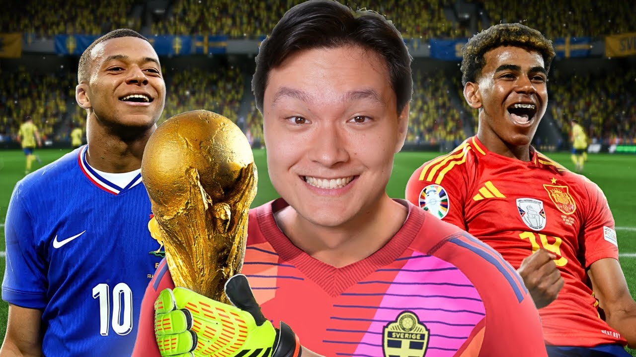 Jag spelade 2026 World Cup🌎 som Sveriges målvakt!