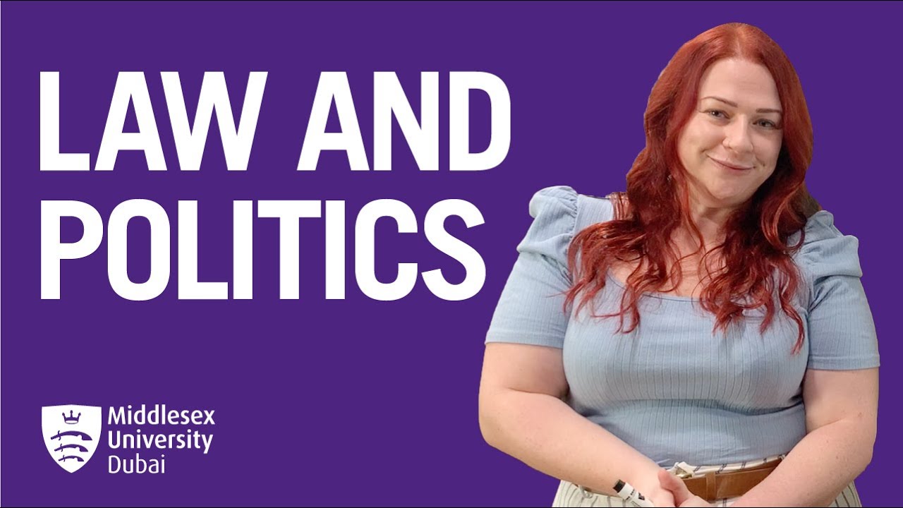 #Top3ThingsYouShouldKnow LAW & POLITICS | Middlesex University Dubai