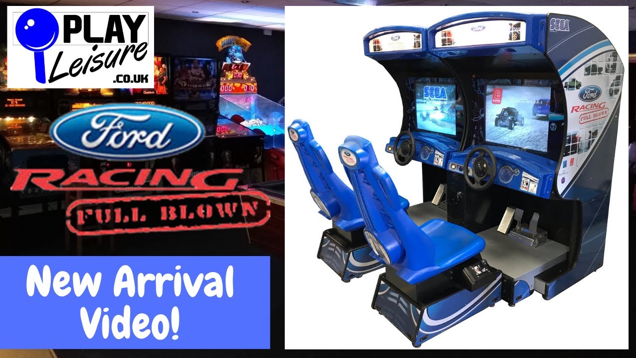 It's time for BRITISH Racing, it's the Ford Racing Twin Arcade Machine!