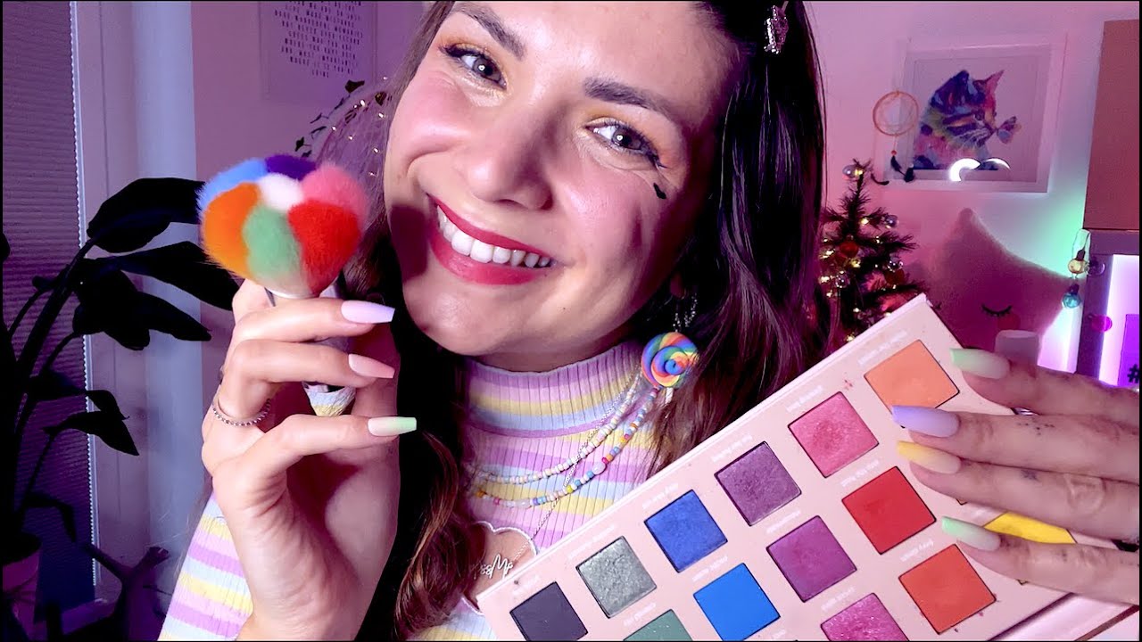 ASMR POV YOU ARE WEDNESDAY ADDAMS - Enid Does Your Makeup  🤭 🖤