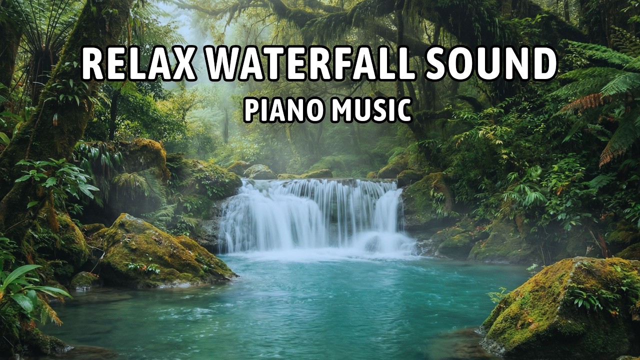 Serene Waterfall and River Ambience for Sleep, Relaxation and Background Focus