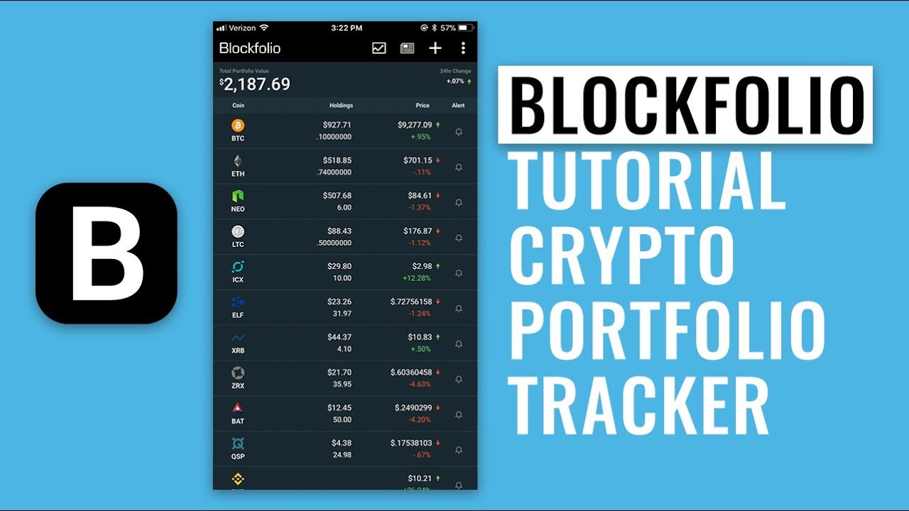 How to Use Blockfolio Mobile App