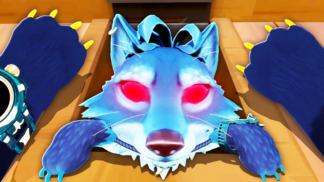 Building a HIDDEN SECRET BASE with Fudgy (I Am Cat VR MULTIPLAYER)