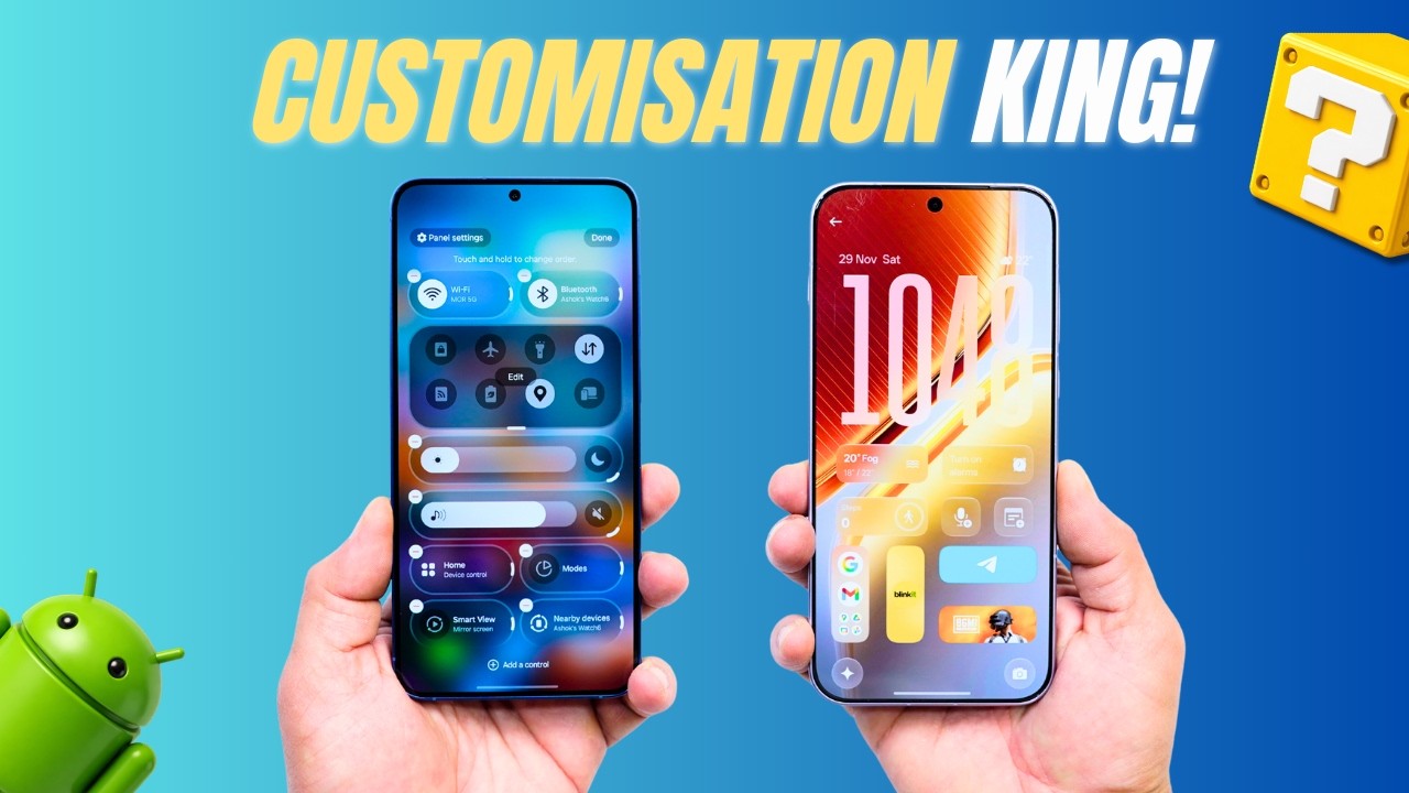OxygenOS 16 vs One UI 8.5 🔥 Which Wins in Customisation? AGARO