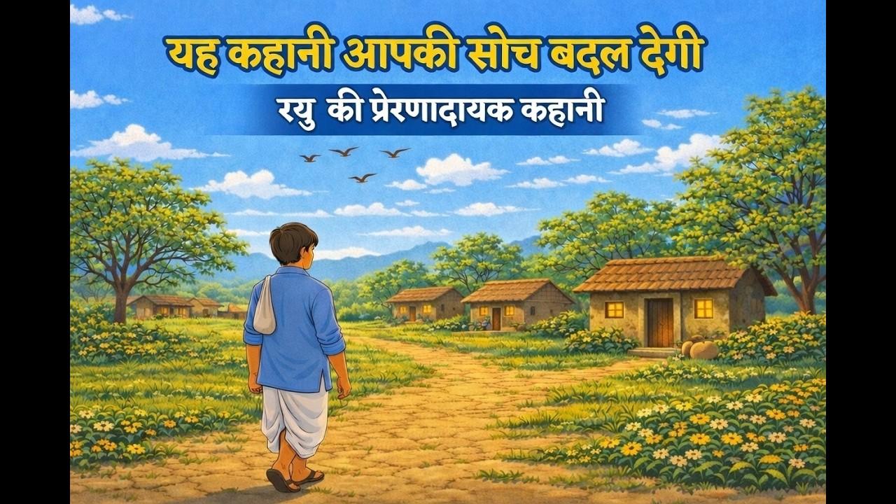गरीब किसान रघु की प्रेरणादायक कहानी | Hindi Moral Story | ToonSankalp Studio