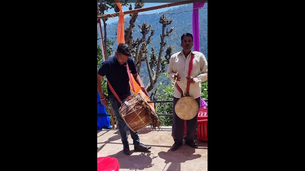 Garhwali mandan | गढ़वाली मंडाण Garhwali Dhol damon Mandan#explore  #tehrigarhwal