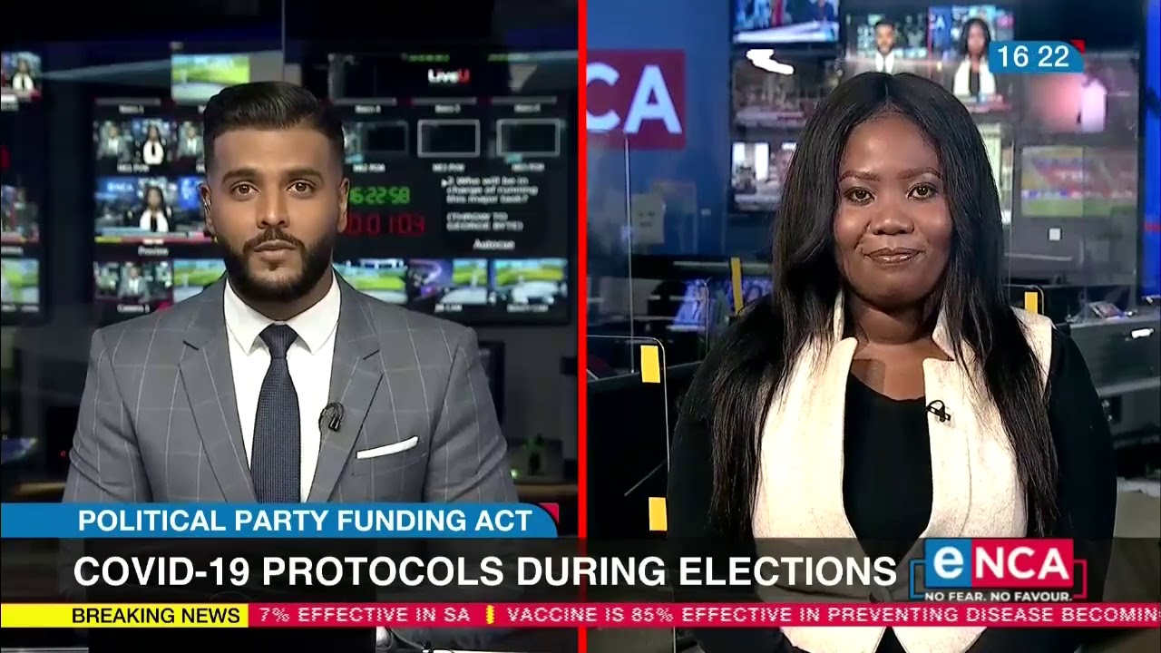 Political party funding act | COVID-19 protocols during elections