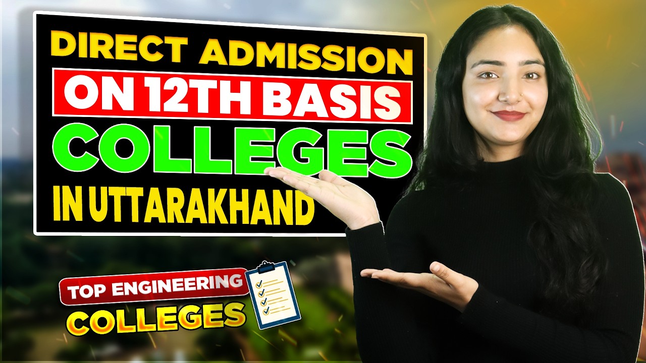 Top Private Engineering Colleges in Uttarakhand on 12th Basis 🎓 | BTech Colleges Without JEE Mains🔥