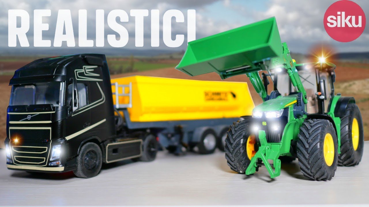 MODELLINI CAMION e TRATTORE con LUCI REALISTICHE di SIKU!