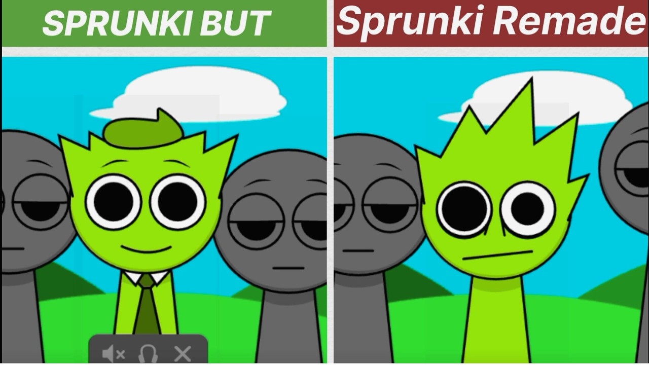 SPRUNKI BUT vs REMADE   5 YEARS OF PROGRESS! FROM CRINGE TO MASTERPIECE  😱