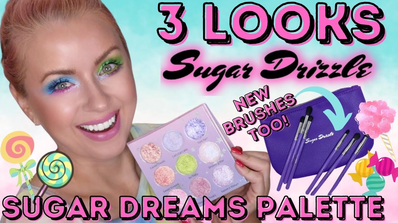 Sugar Drizzle SUGAR DREAMS Duochrome Palette | 3 LOOKS | Steff's Beauty Stash