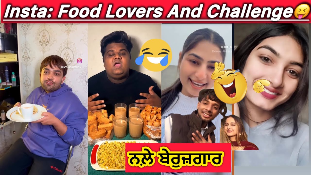 Instagram Food Lover Item ￼￼￼! ਖਾਣ ਸੂਰੇ ਡਾਇਨਾਸੋਰ | Food Challenge(#rosting) [#food] {#hharmanyt} 