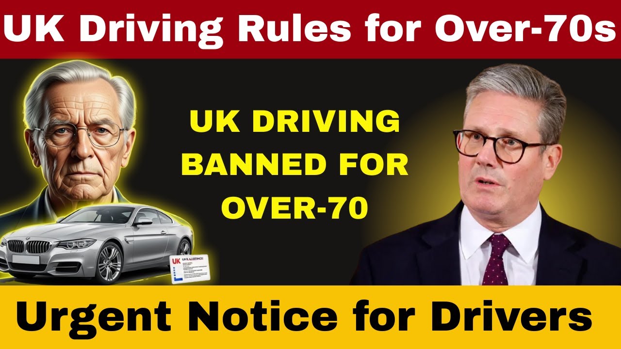 🚨 New UK Driving Rules for Over-70s Begin January 2026 &ndash; What You Need to Know