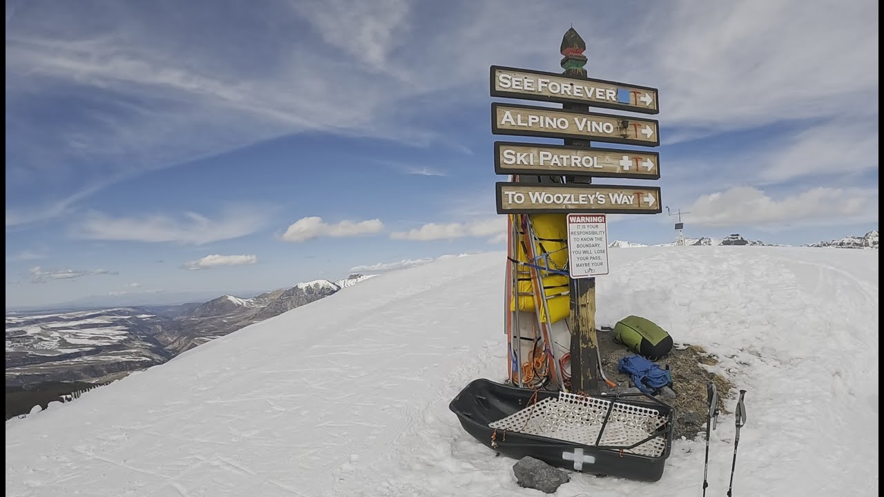 Telluride Skiing - See Forever to Misty Maiden to Lower Boomerang to Meadows