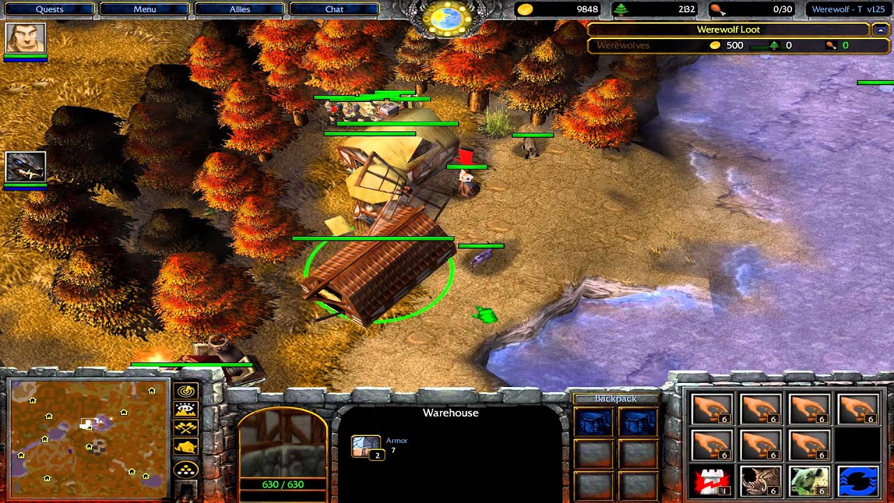 Warcraft 3 TFT - Werewolf Transylvania #7