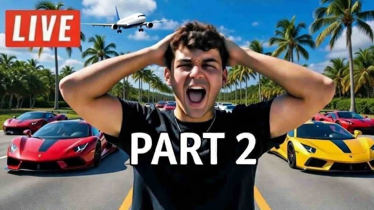 STABLE RONALDO LIVE STREAM NO ADS !! IRL IN MIAMI, FL PT. 2 WITH MARLON , YOURRAGE & SILKY !! 🏎️💨🌴🛩️