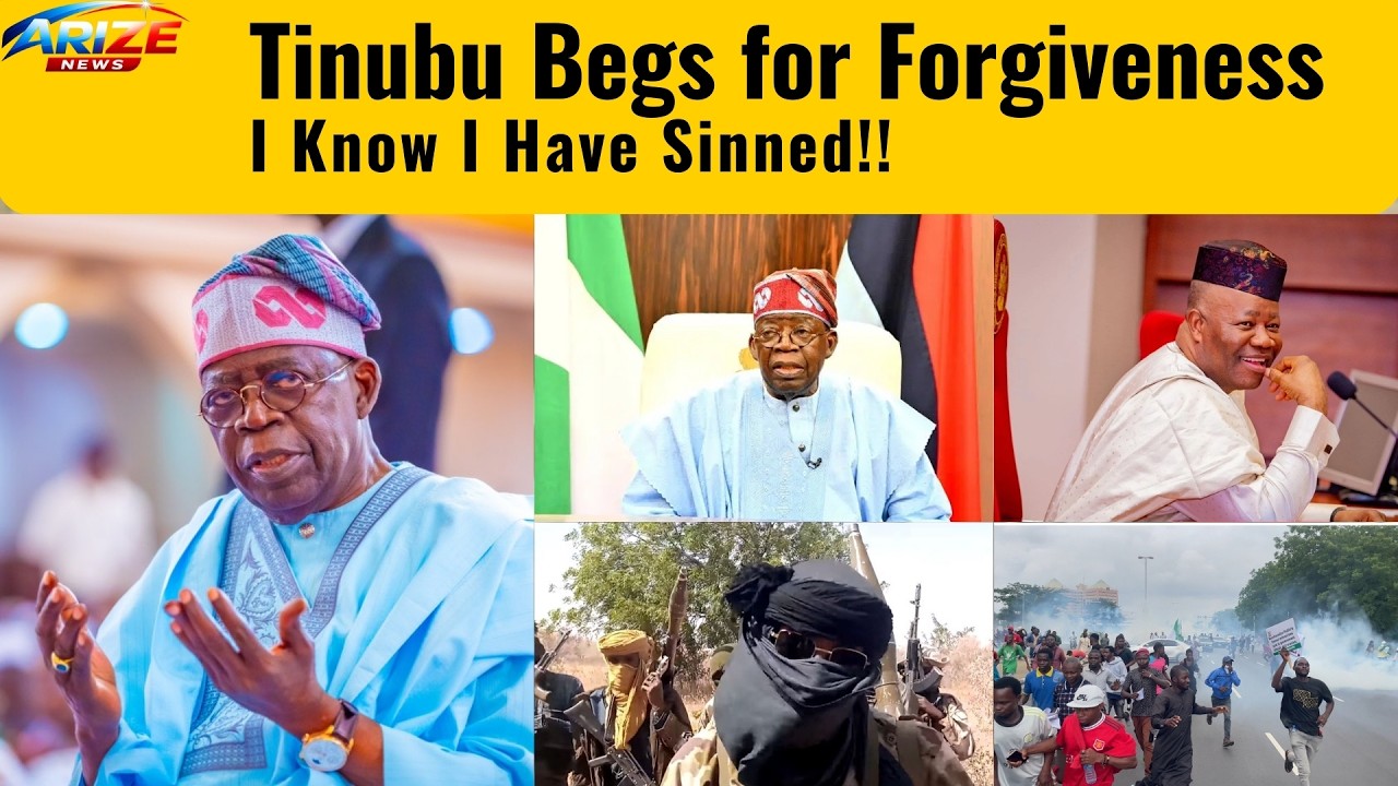 Tinubu to Nigerians: “Forgive Me if I Have Sinned Against You” Amid Electoral Reform Backlash