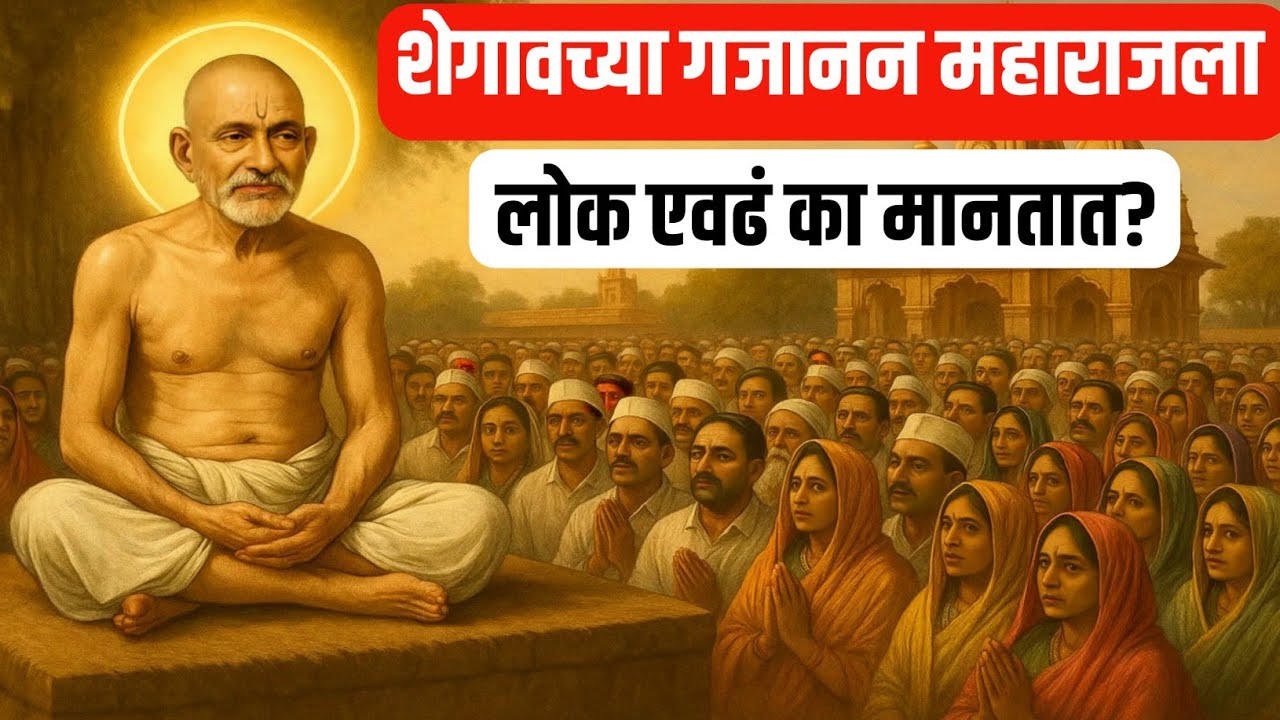 शेगाव च्या गजानन बाबाना लोक एवढं का म्हणतात..?|| gajanan maharaj chamatkar ||gajanan maharaj story |
