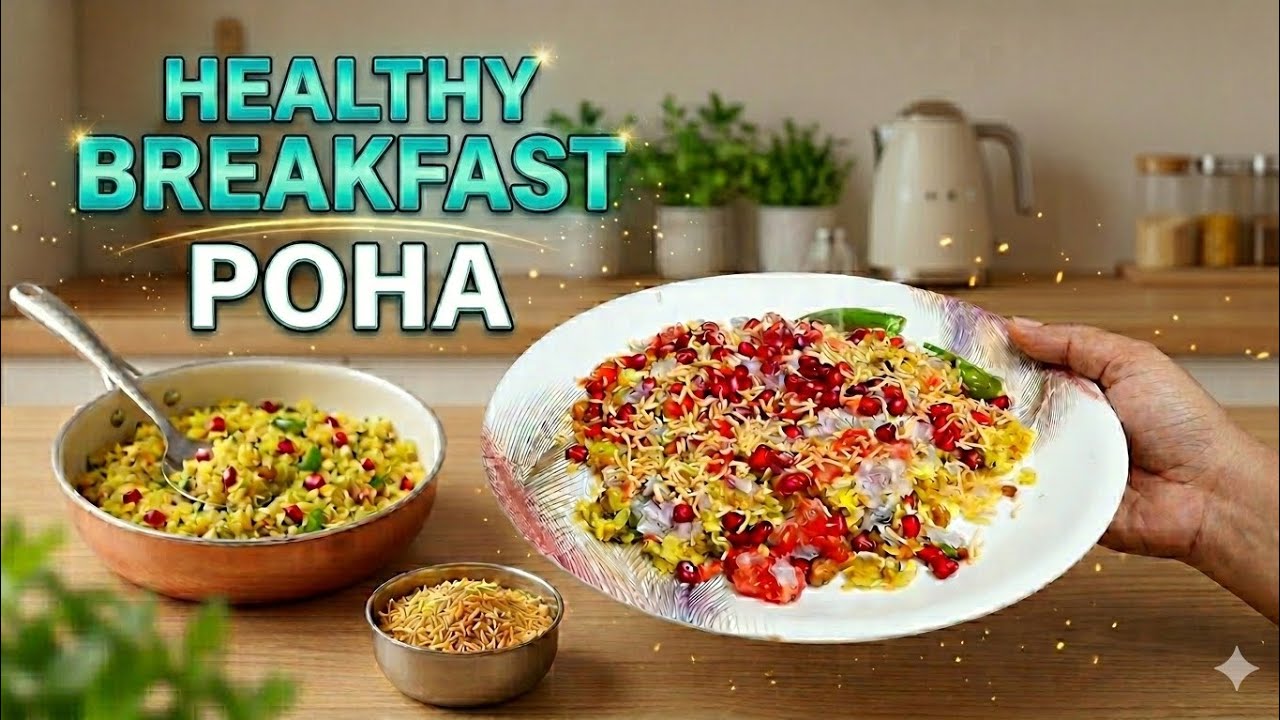 అటుకుల ఉప్మా (Poha )Easy&Healthy Breakfast recipe Poha #poha#healthy#breakfast #easyrecipe #cooking 