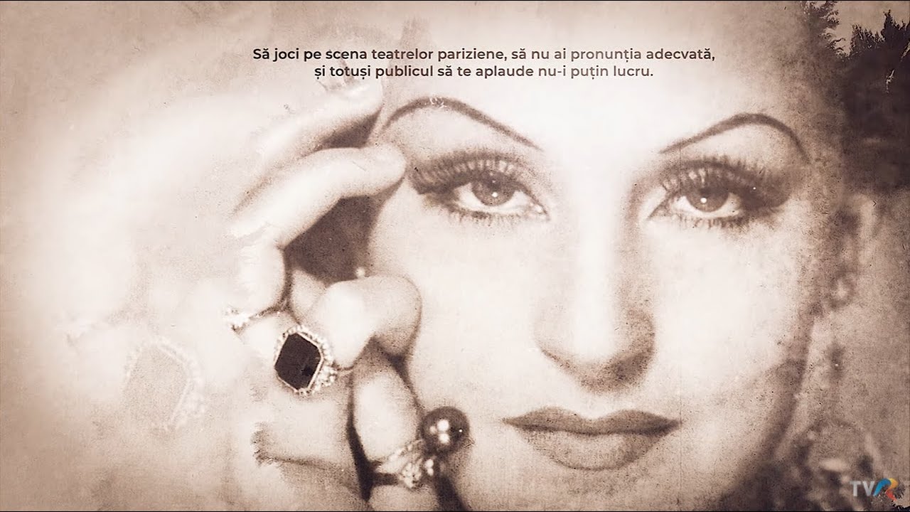 Mic portret de mari românce: Elvira Popescu (@TVR1)