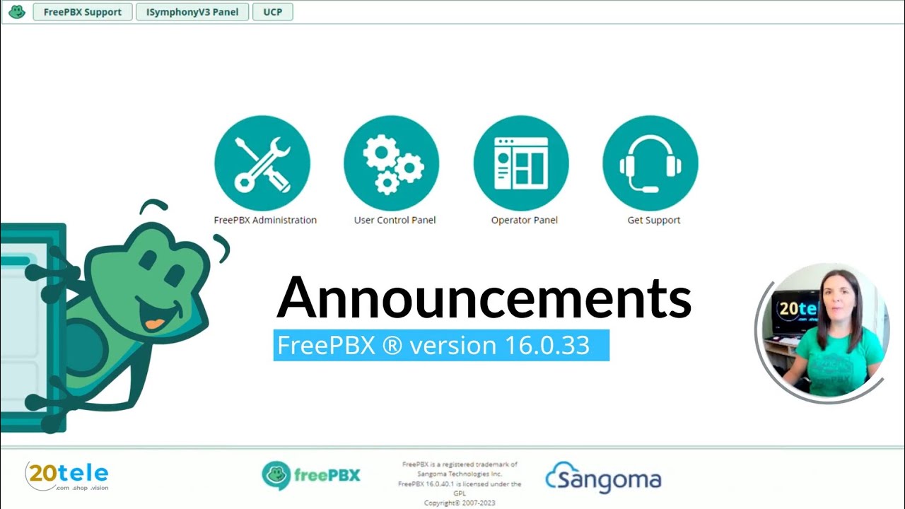 How-to FreePBX 16 (Episode #9) Announcements