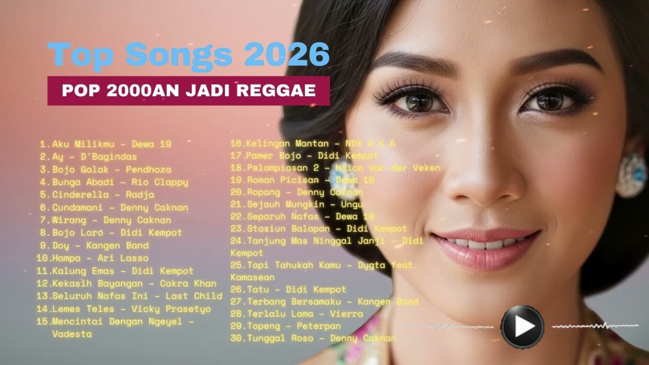 Dari Patah Hati ke Pantai 🌴 Pop Indonesia Reggae Session