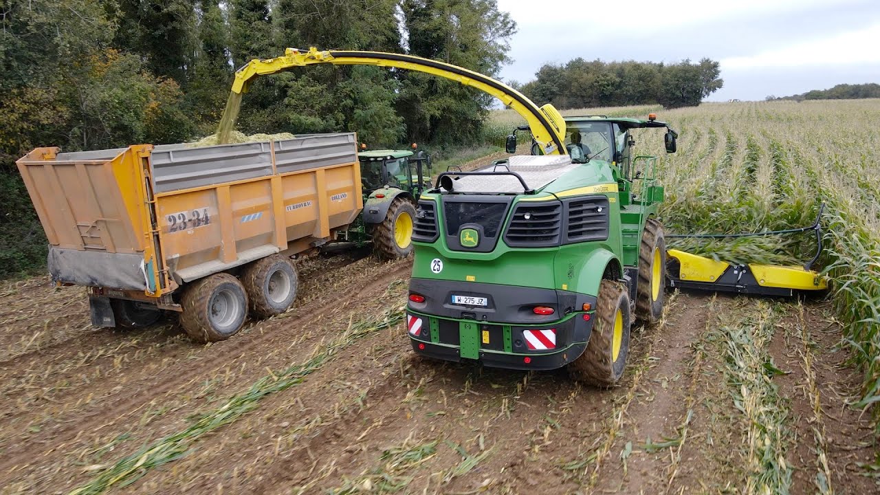 ENSILAGE DE MAÏS 2022 | 12 rangs | 770 Chevaux !!