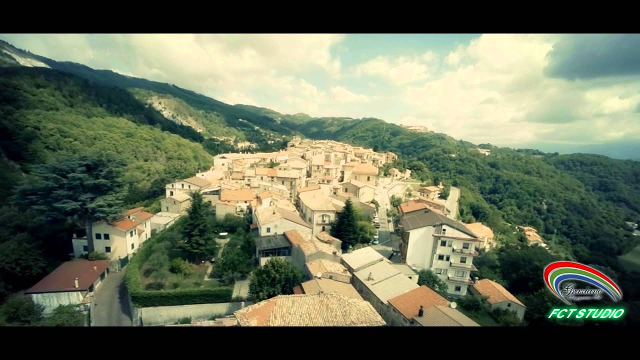Il borgo di Malito visto dall'alto