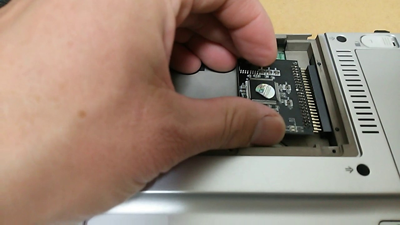 boot from sd card to ide adapter