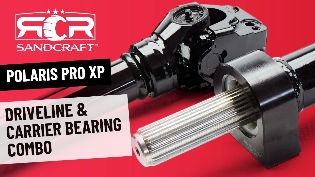 SANDCRAFT DIY Installation - Driveline & Carrier Bearing Combo - Pro XP