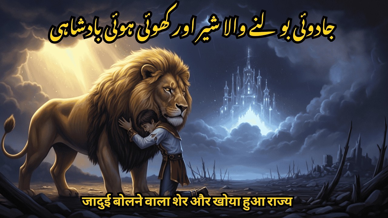 Bolta Sher Aur 10 Sala Bacha | Kala Jadu Ne Badshahi Chhupayi | Urdu Hindi Fairy Tale