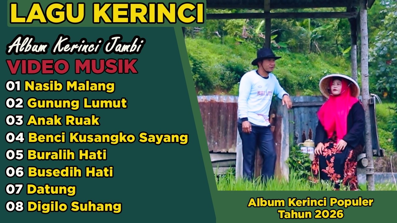 Video Musik Lagu Daerah Kerinci Jambi Full Album Nasib Malang