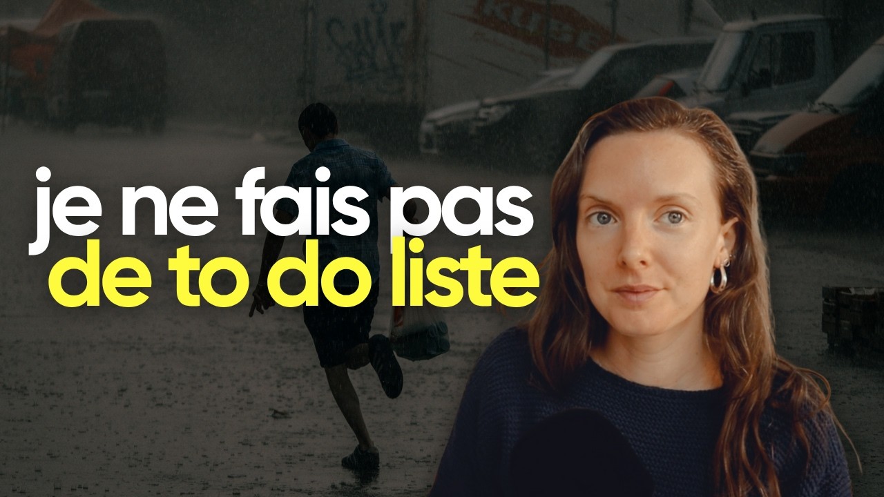 Pourquoi je n'utilise plus de to-do liste classique (et ce que je fais &agrave; la place)