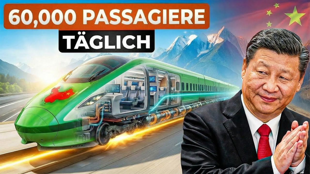 Wie Chinas neuer Superzug den Flugverkehr für immer zerstört
