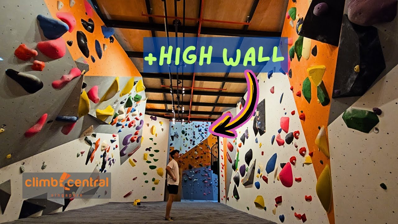 Biggest Climbing Chain in Singapore HAS IT ALL (Climb Central CCK)