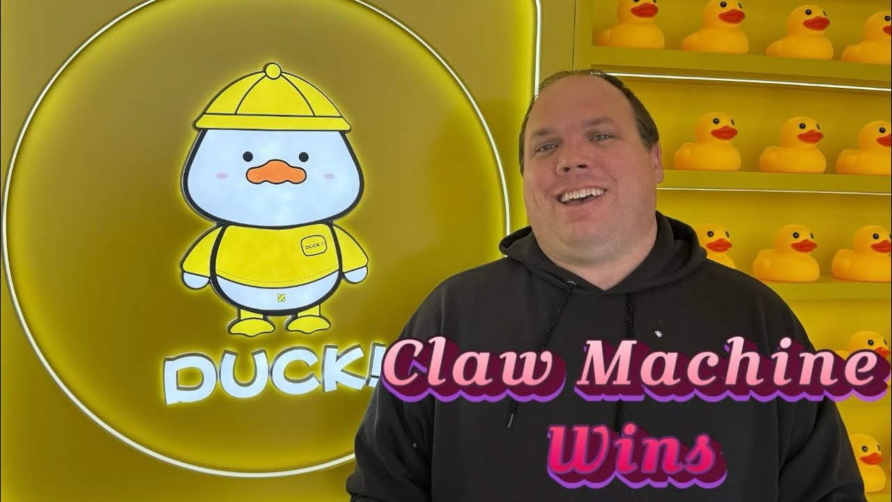 Playing. Claw Machines at Duck!