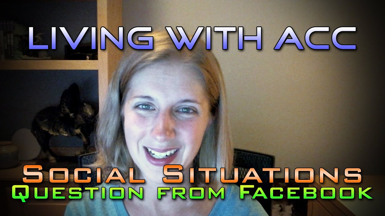 How I was in Social Situations - Question from Facebook