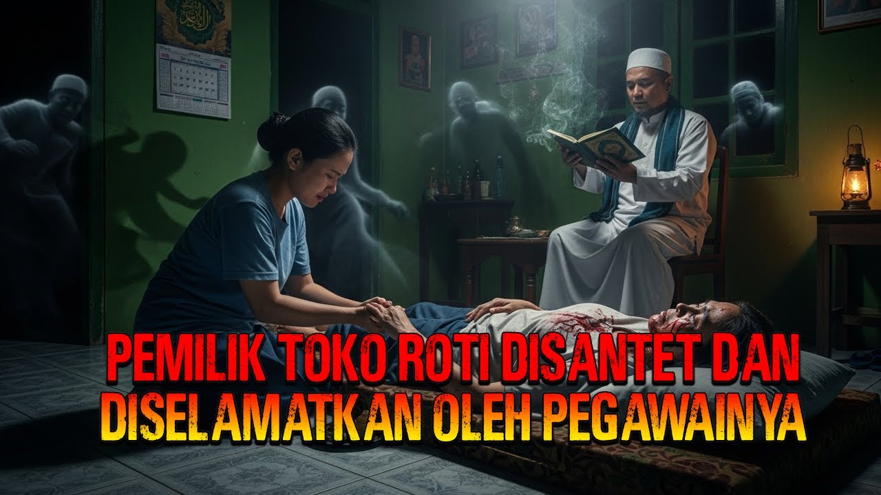 PEMILIK TOKO ROTI DISANTET DAN DISELAMATKAN OLEH PEGAWAINYA