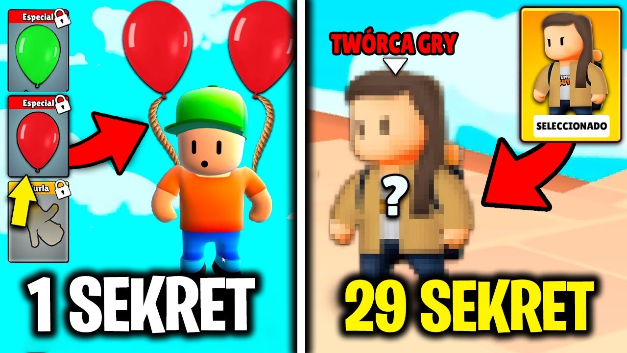 30 SEKRETÓW, których NA 100% NIE WIESZ o Stumble Guys…😱