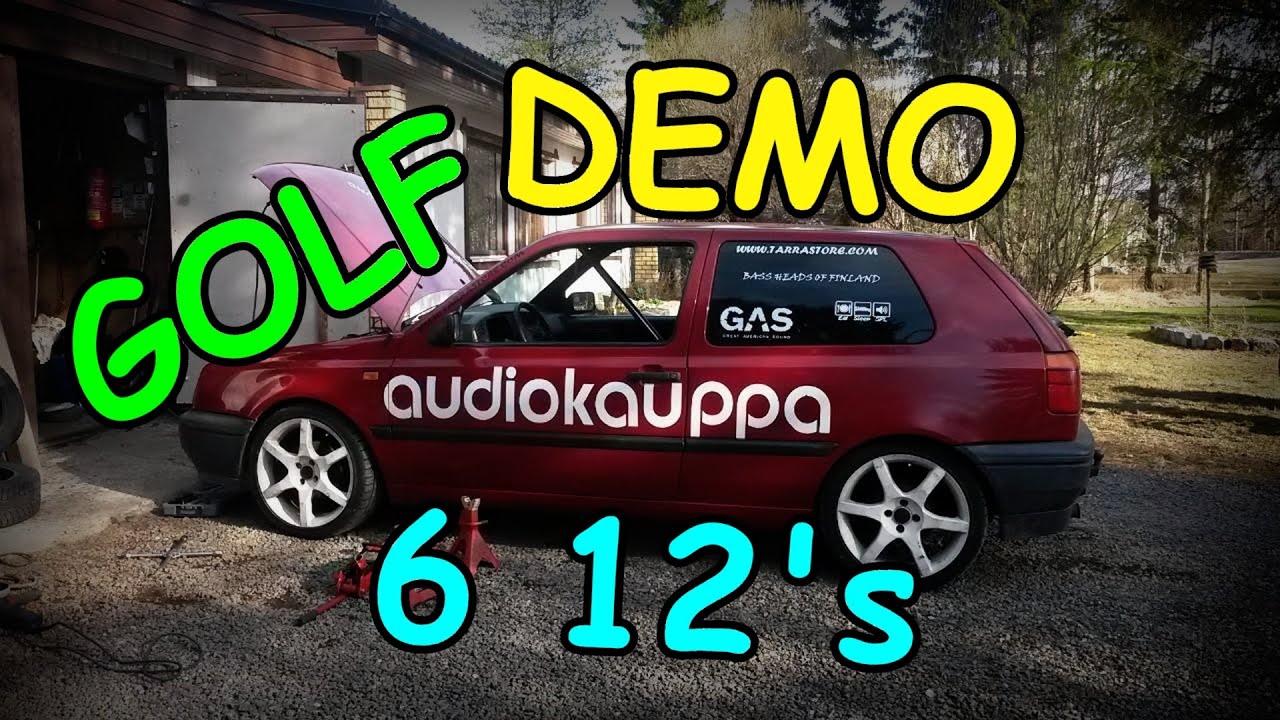 GAS Golf Demobuild | 6 12's | 4th Order Wall